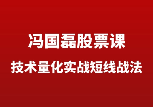 冯国磊:技术量化实战短线战法1-5期视频课程+指标