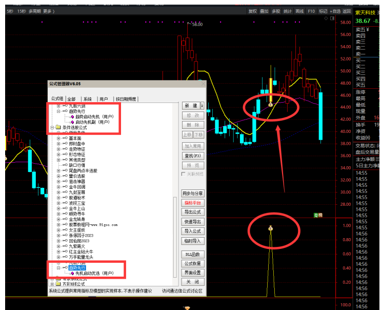 趋势启动先机通达信金钻指标-主副图选股-抓主升趋势
